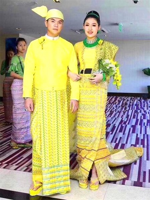 Xôn xao đám cưới trát đầy ngọc lục bảo và kim cương của cô dâu người Myanmar - 1
