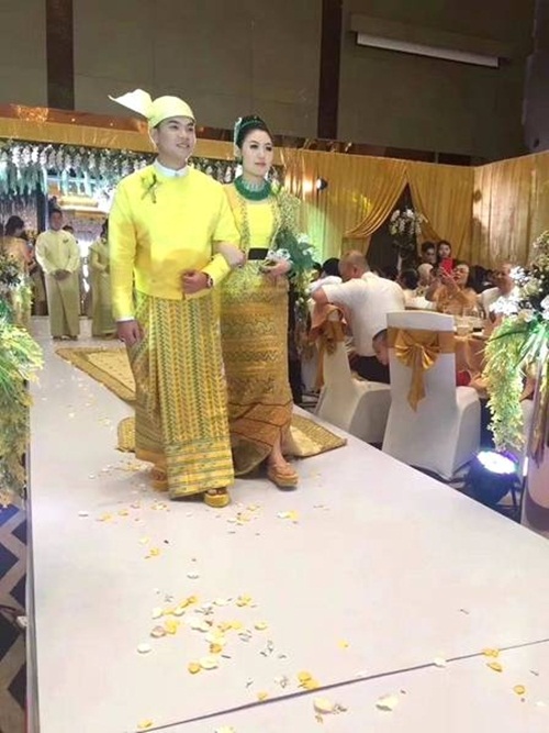 Xôn xao đám cưới trát đầy ngọc lục bảo và kim cương của cô dâu người Myanmar - 9